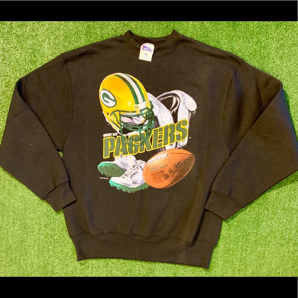 1996 Green Bay Packers Pro Player Crewneck Sweater